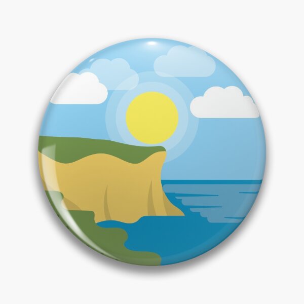 Item preview, Still ocean landscape designed and sold by Shrewd Mood.