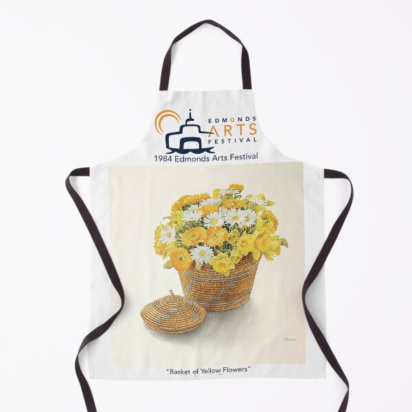 Item preview, 1984 Edmonds Arts Festival Apron designed and sold by Edmonds Arts Festival.