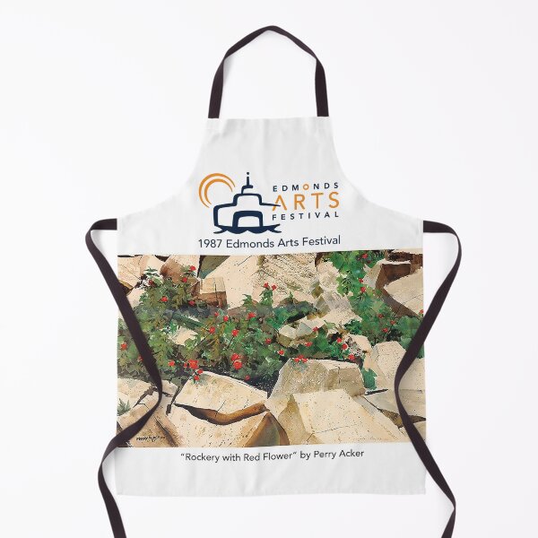 Item preview, 1987 Edmonds Arts Festival Apron designed and sold by Edmonds Arts Festival.