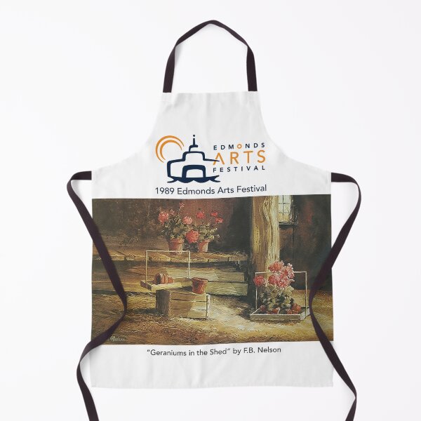 Item preview, 1989 Edmonds Arts Festival Apron designed and sold by Edmonds Arts Festival.