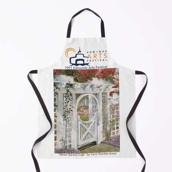 Item preview, 1991 Edmonds Arts Festival Apron designed and sold by Edmonds Arts Festival.