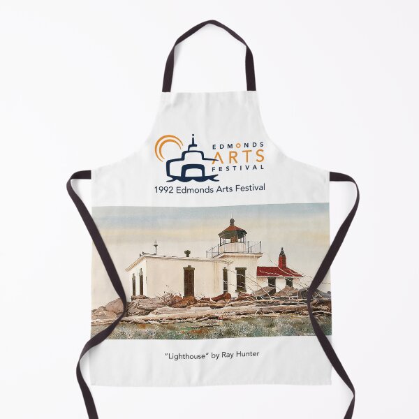 Item preview, 1992 Edmonds Arts Festival Apron designed and sold by Edmonds Arts Festival.