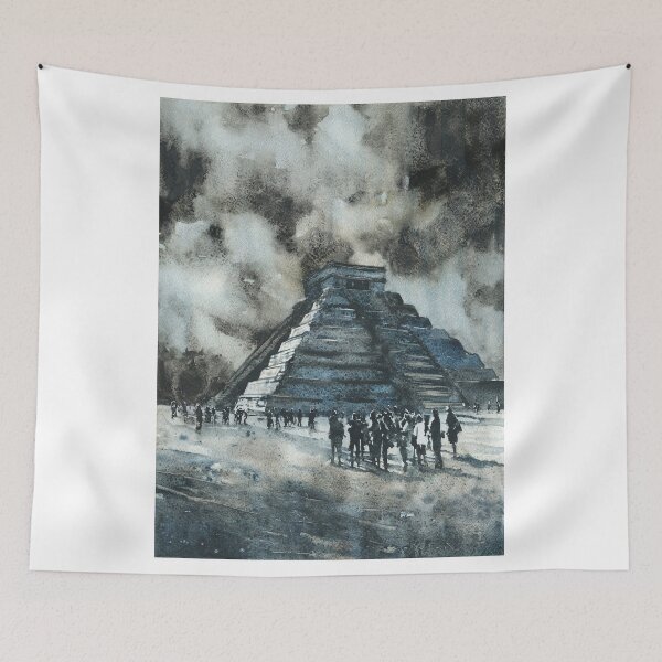 Item preview, Mayan ruins at Chichen Itza,  designed and sold by rfoxphoto.