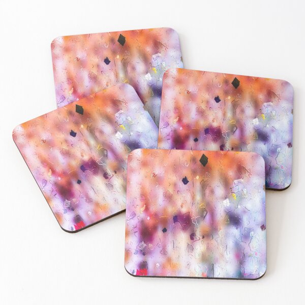 Item preview, colorful painting texture abstract background in orange purple designed and sold by Mrvell.