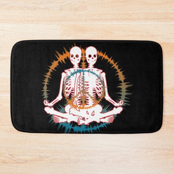 Item preview, Yoga Skeleton Waveform Meditation designed and sold by DebiPhillips.