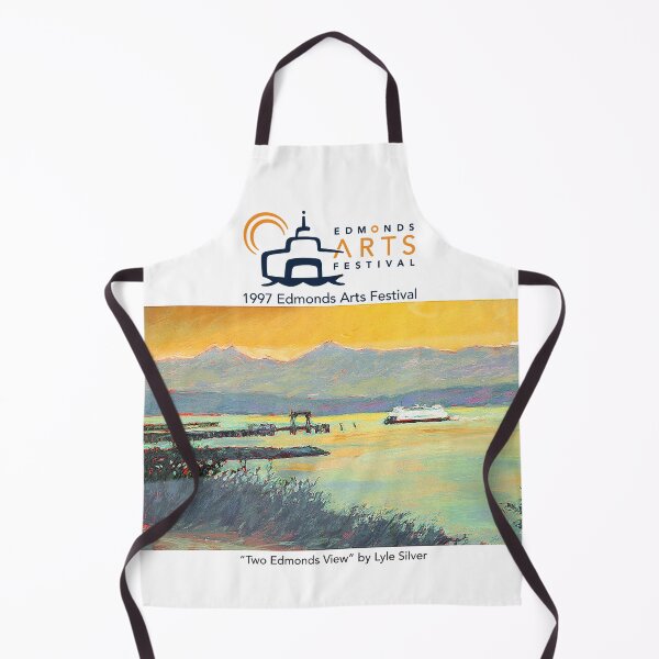 Item preview, 1997 Edmonds Arts Festival Apron designed and sold by Edmonds Arts Festival.