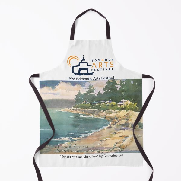 Item preview, 1998 Edmonds Arts Festival Apron designed and sold by Edmonds Arts Festival.