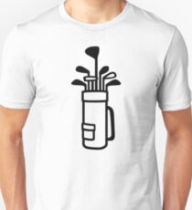 Camiseta unisex Bolsa de golf