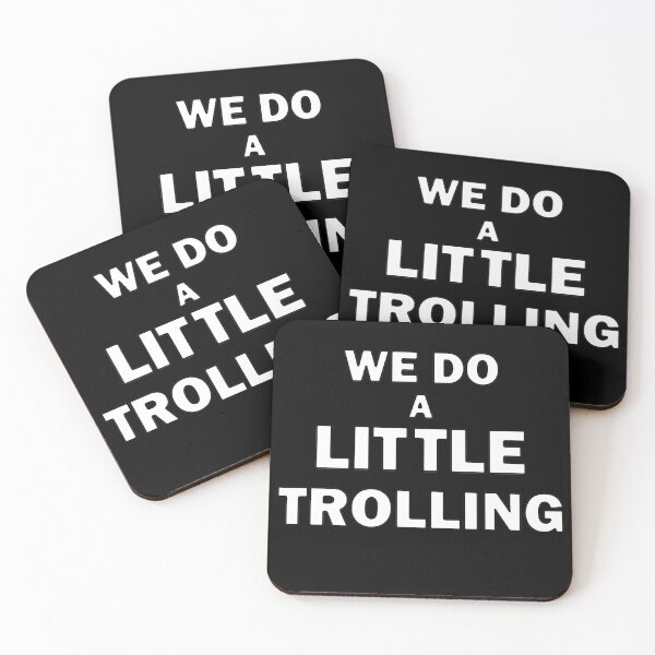 Item preview, We Do a Little Trolling designed and sold by bebopboop.