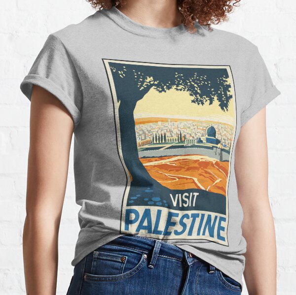 Item preview, Vintage Travel Poster Visit Palestine designed and sold by G-Design.