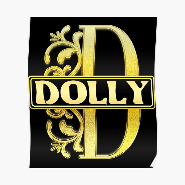 Dolly name  Poster for Sale by JoleeMathis  Redbubble