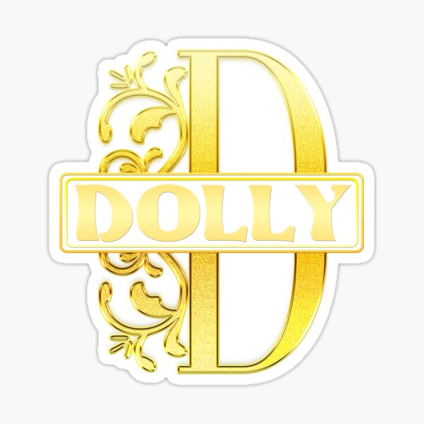 Dolly Logo  Name Logo Generator  Smoothie Summer Birthday Kiddo  Colors Style