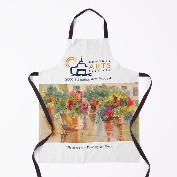 Item preview, 2000 Edmonds Arts Festival Apron designed and sold by Edmonds Arts Festival.