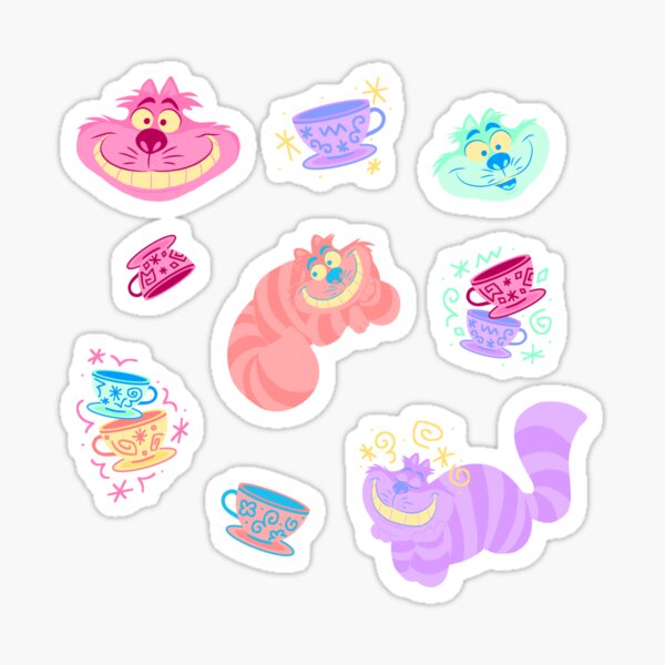 Cheshire cat Sticker