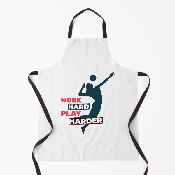 Item preview, Work Hard Play Harder Volleyball Player designed and sold by davestees506.