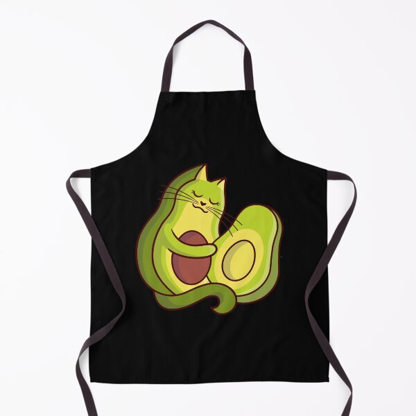 Item preview, Avocado cat, vegan, Avogato kitty, Avocato kitten, go vegan, vegetarian designed and sold by Crocozen.