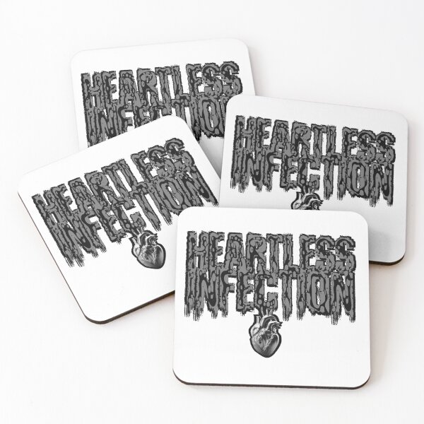 Artikelvorschau, Herzlose Infektionsdesigns: Hauptlogo (Verfall) entworfen und verkauft von Jessie Slamwhorella.