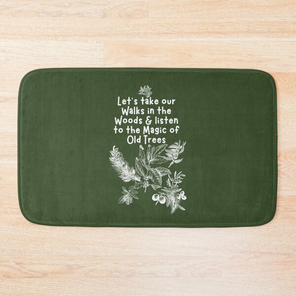 Item preview, Let's Take A Walk In The Woods & Listen To The Magic Of Old Trees Design designed and sold by EarthArtDesigns.