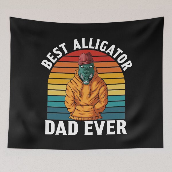 Item preview, Best Alligator Dad Ever designed and sold by darikamc.