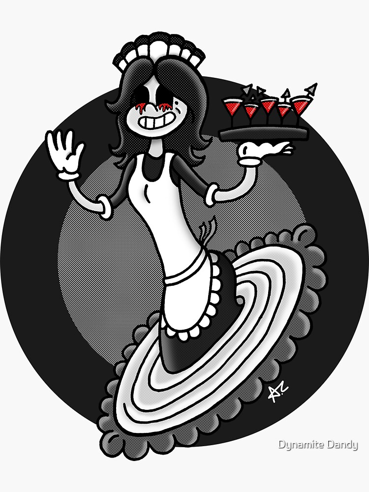 "BLOODY MARY MONSTER MASH" Sticker for Sale by Cookie2805 Redbubble
