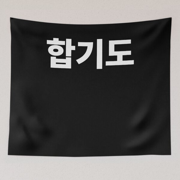 Item preview, Hapkido in Korean Hangul South Korea Kdrama K-pop designed and sold by JoDesignLab.
