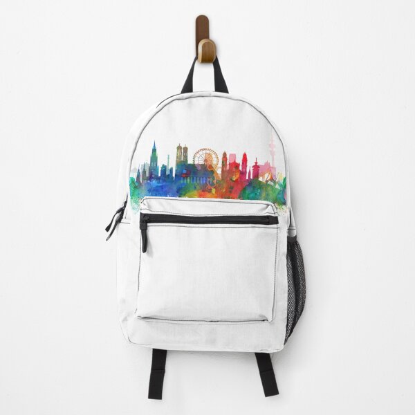 Item preview, Munich Skyline Watercolor by Zouzounio Art designed and sold by zouzounioart.