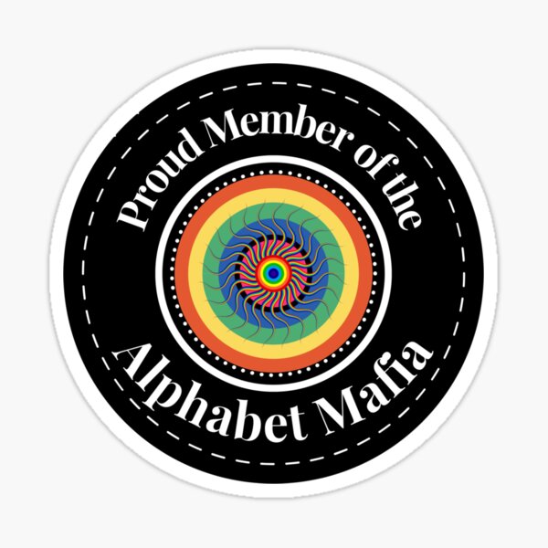 Artikel-Vorschau von LGBTQ+ Stolzes Mitglied Alphabet Mafia Classic Rainbow, designt und verkauft von ICRainbowMoons.