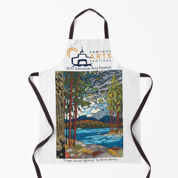Item preview, 2015 Edmonds Arts Festival Apron designed and sold by Edmonds Arts Festival.