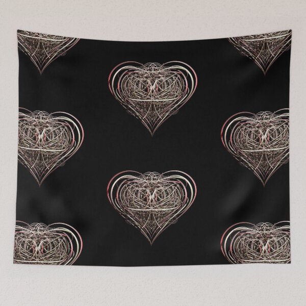 Item preview, Heart Strings in Pinks and Greens designed and sold by BoundedChaos.