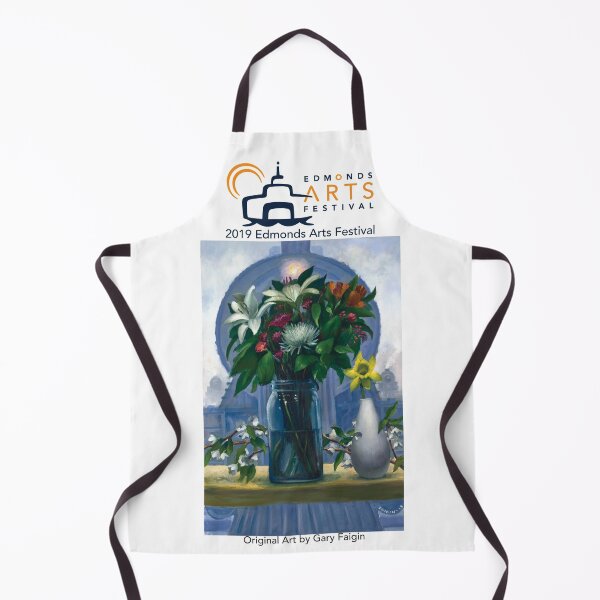 Item preview, 2019 Edmonds Arts Festival Apron designed and sold by Edmonds Arts Festival.