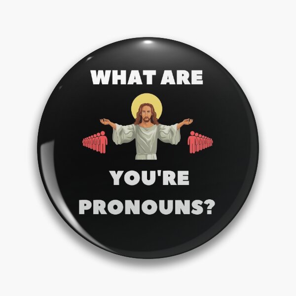 Item preview, Woke Jesus Gender Pronouns designed and sold by Flirt-Teez.