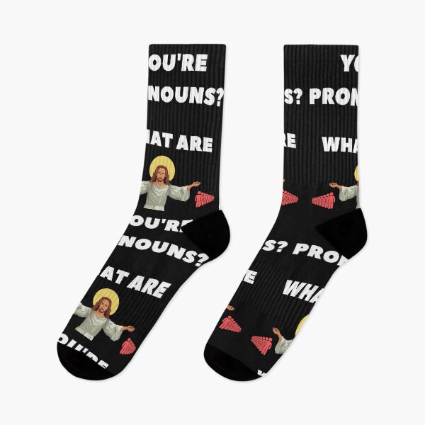 Item preview, Woke Jesus Gender Pronouns designed and sold by Flirt-Teez.