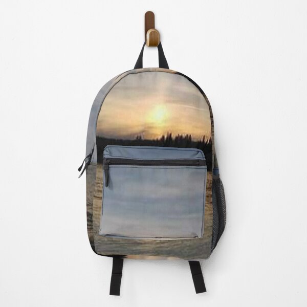 Item preview, Beautiful Sunset over California Lake designed and sold by ShaegelBagel.