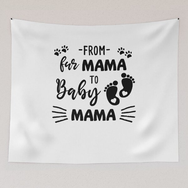 Item preview, From Fur Mama to Baby Mama designed and sold by Rabbitti.
