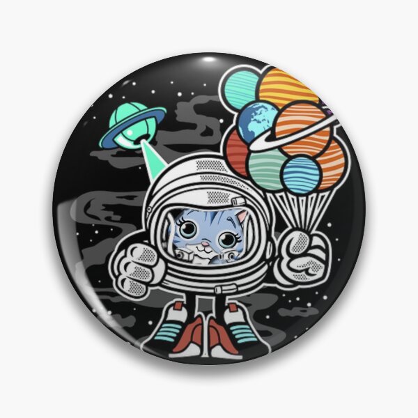 Item preview, Space Kitty designed and sold by Easy Rider.