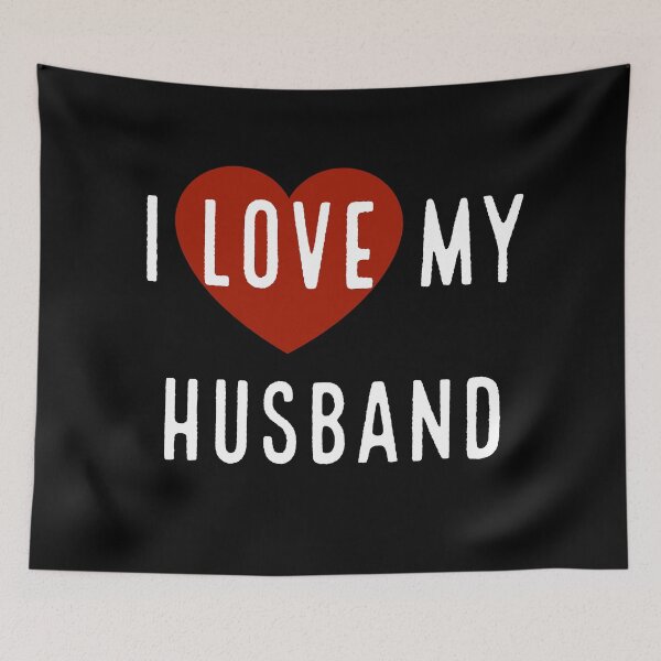 Item preview, I LOVE MY HUSBAND  designed and sold by LiniShop.