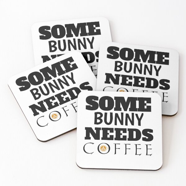 Item preview, Some Bunny Needs Coffee designed and sold by The Nova Prints .