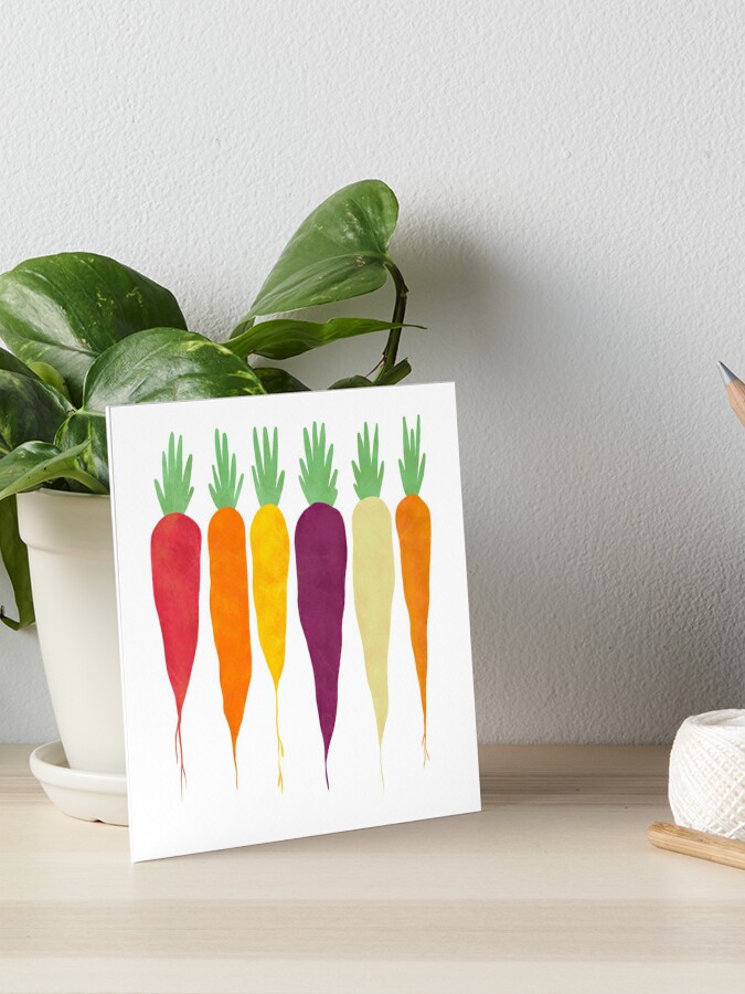 Carrot Legs | Art Board Print