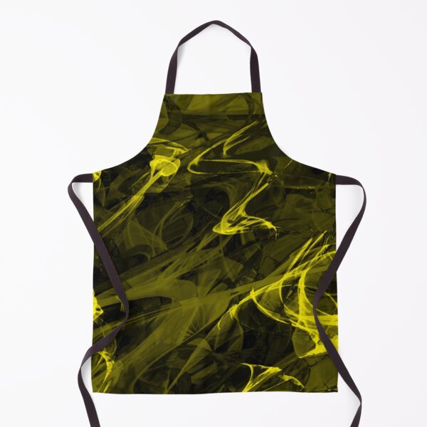 Item preview, Electrifying yellow visual abstract art designed and sold by ByPeachyDesigns.