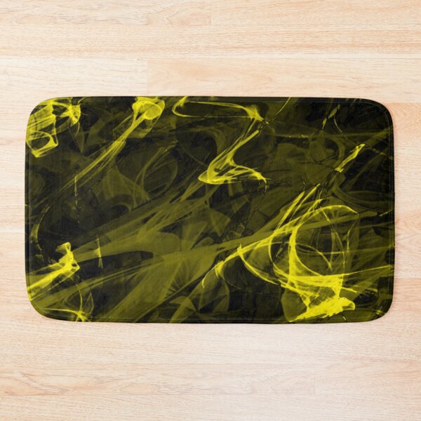 Item preview,  Electrifying yellow visual abstract art designed and sold by ByPeachyDesigns.