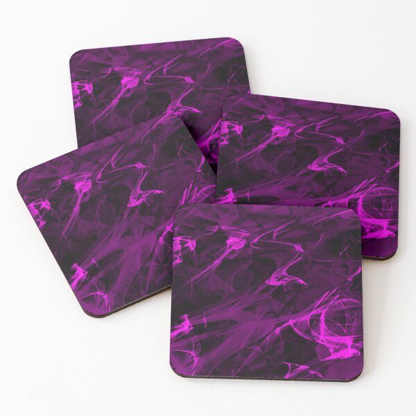 Item preview,  Electrifying pink visual abstract art designed and sold by ByPeachyDesigns.
