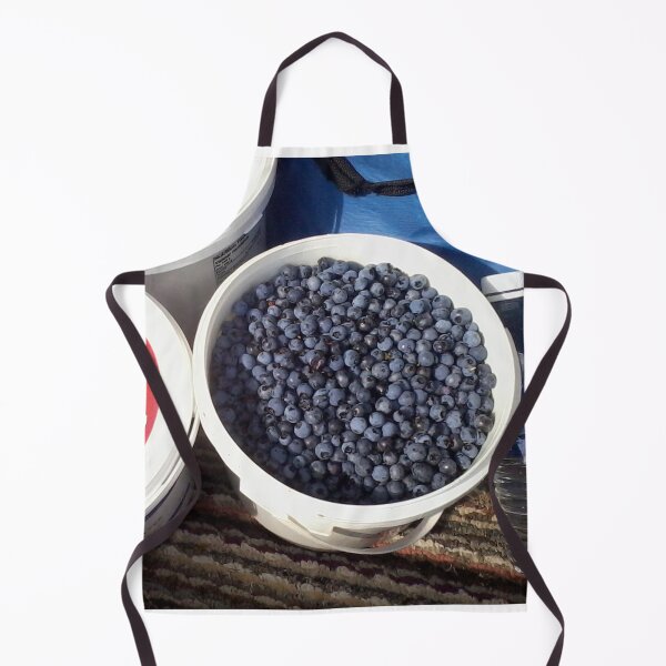 Item preview, Bucket of Picked Blueberries designed and sold by dreamlifemojo.