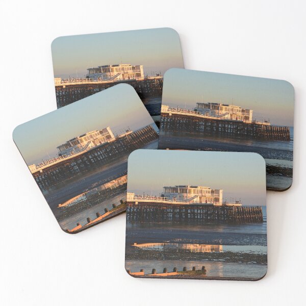 Item preview, Worthing Pier at Sunset designed and sold by Tezoodle Art.