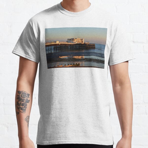 Worthing Pier at Sunset Classic T-Shirt