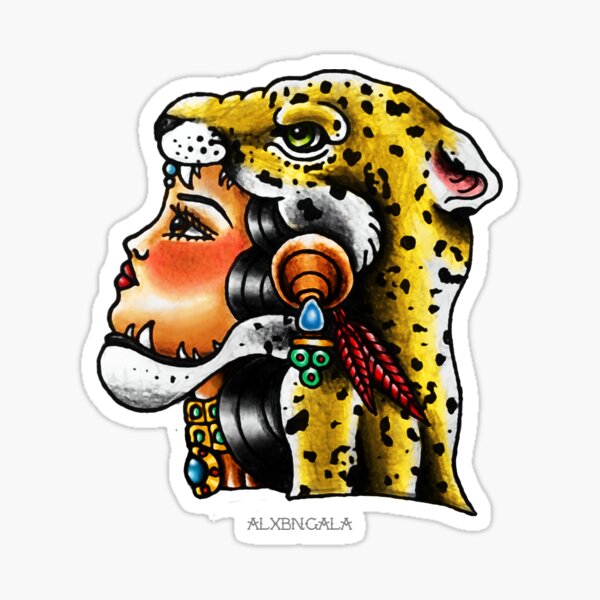 Get Jaggy With It Sticker for Sale by Kelley Hall