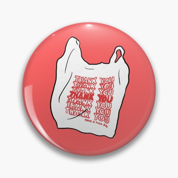 Item preview, Thank You Plastic Take Out Bag designed and sold by Rocket-To-Pluto.