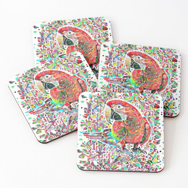 Item preview, PARROT ARRA designed and sold by nataliakuruch.