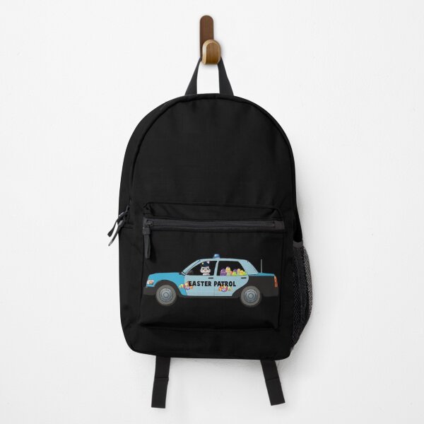 police car backpack