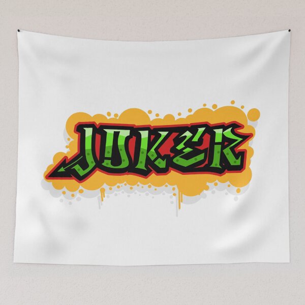 Item preview, Joker in graffiti art designed and sold by Joyprojectstd.