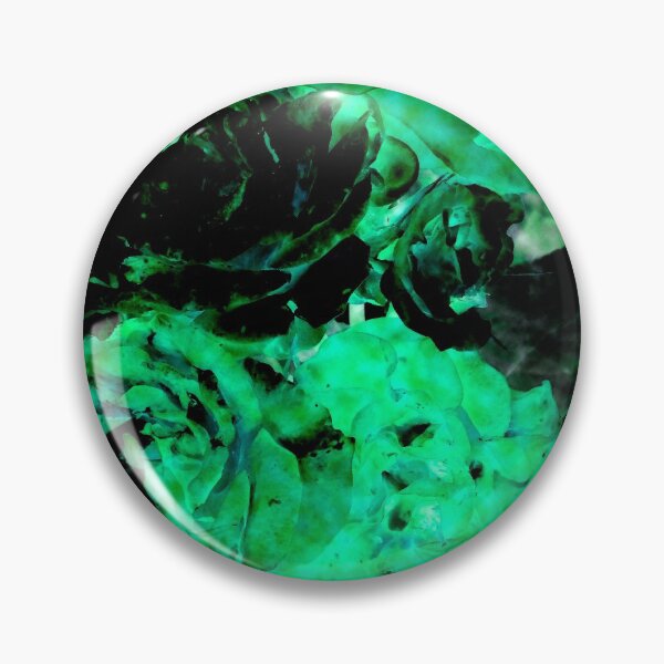 Item preview, Roses Green Black  Aqua designed and sold by Moonyflower.